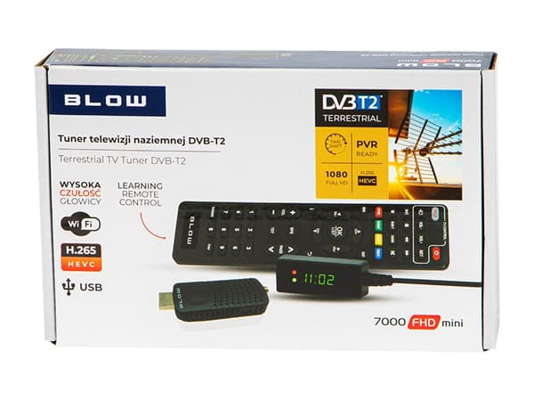 DVB-T2-viritin BLOW 7000FHD MINI H.265