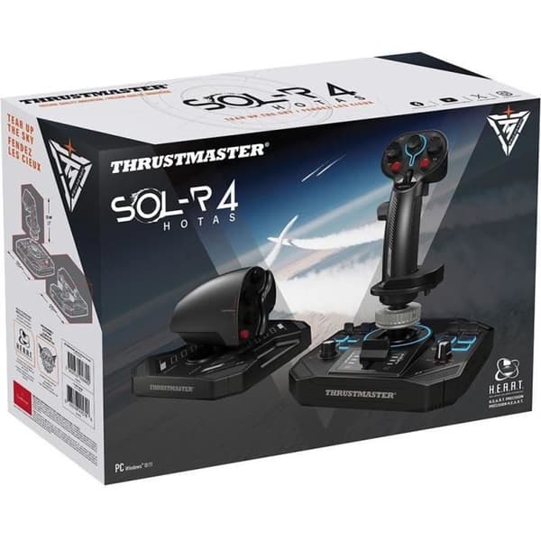 Joystick och gasreglage - THRUSTMASTER - Sol-R 4 HOTAS - HEART Technology