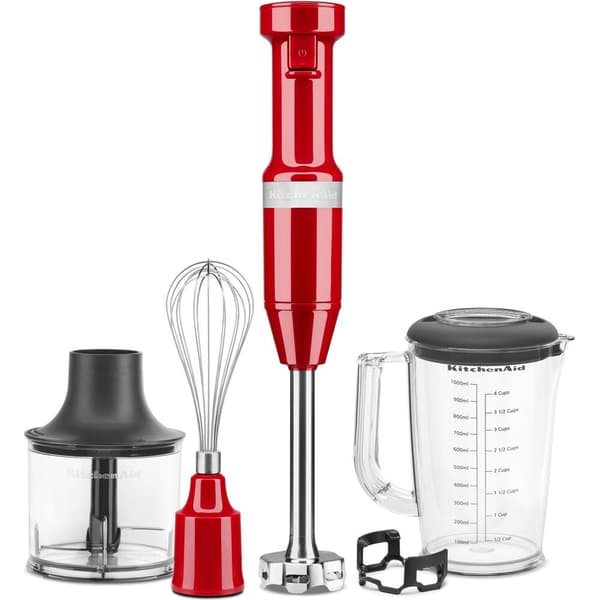 KitchenAid 5KHBV83 1 L Stavblender 180 W Rød