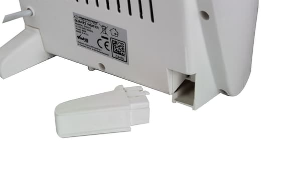 Esperanza EHH010 Elektrisk kvartsvärmare 400W/800W Vit