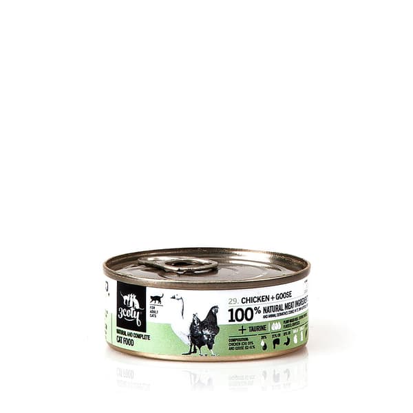3COTY Kyckling med gås - våtfoder för katter - 80 g