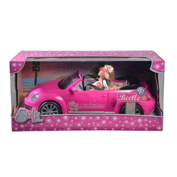 Simba Legetøj - Steffi Love - Cabriolet New Beetle 45 cm.