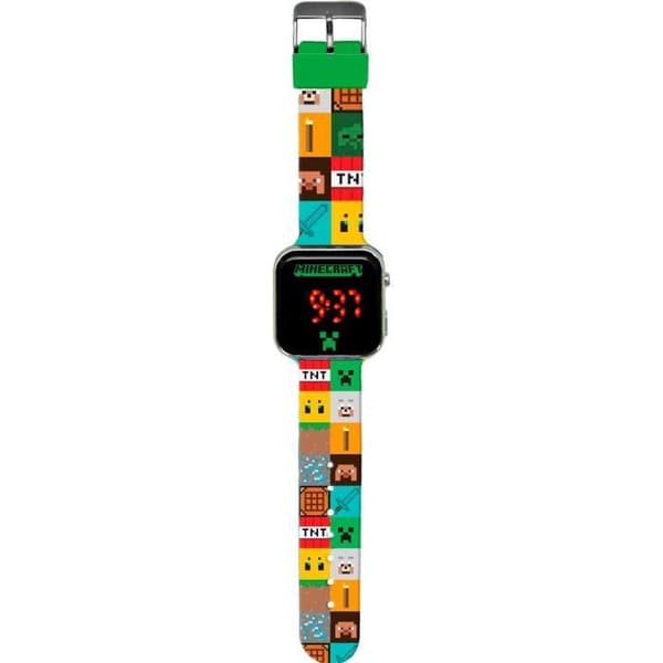 Minecraft LED-ur - BØRNELICENS - MIN4272