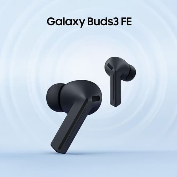 Samsung Buds3 FE svarta hörlurar