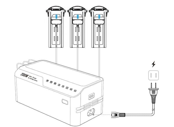 Autel Multi-laddare För EVO Max-serien