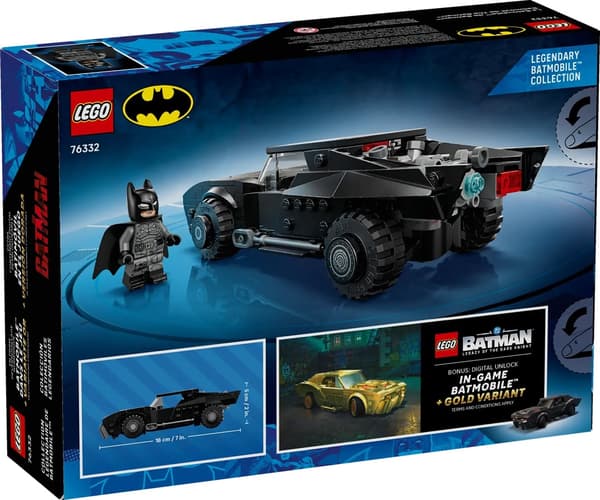 LEGO BATMAN 76332 Batmanin Batmobile