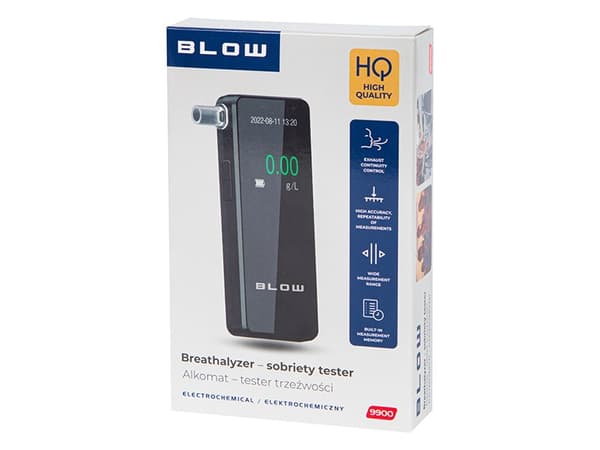 BLOW 9900 alkometri-raikkuvuusmittari