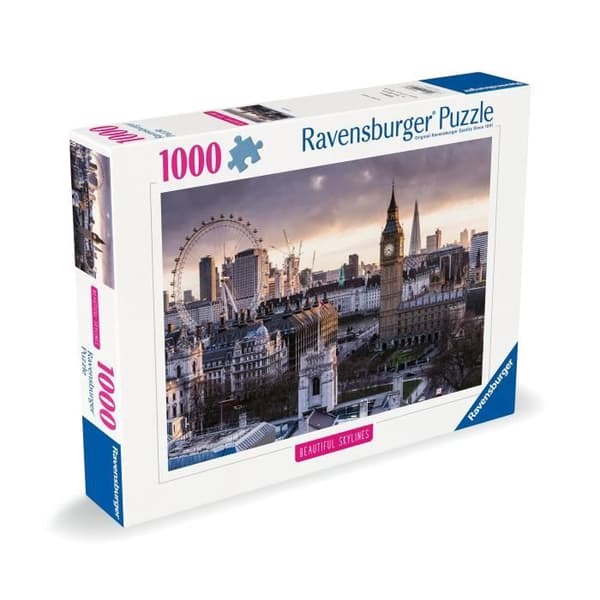 1000-brikkers puslespil - Byen