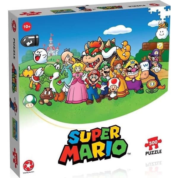 SUPER MARIO JA YSTÄVÄT Palapeli 500 palaa