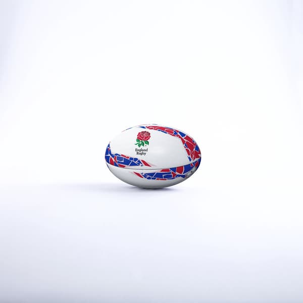 Rugbyboll - England - Supporter - Gilbert - Storlek 4