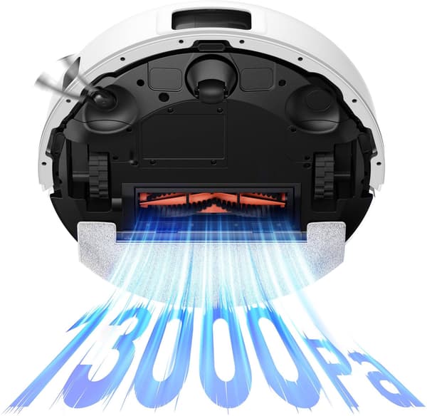 Robotdammsugare och mopp - MOVA E20S PRO - 13000 Pa - 330 ml - Vit
