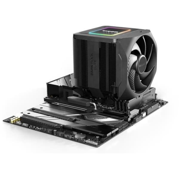 CPU-køler - BE QUIET! - Dark Rock Elite - 13,5 cm - Lydløs - Intel/AMD-kompatibel