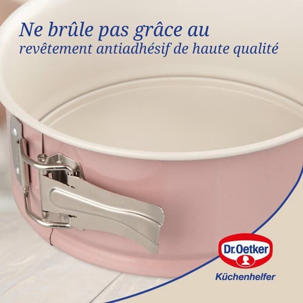 Set med 2 springformar - DR. OETKER - Retro - 18 och 20 cm