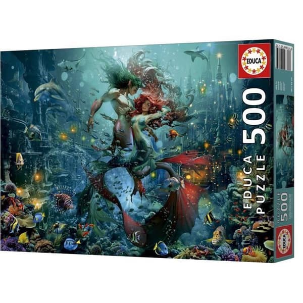 Puslespil - EDUCA - Atlantis - 500 brikker