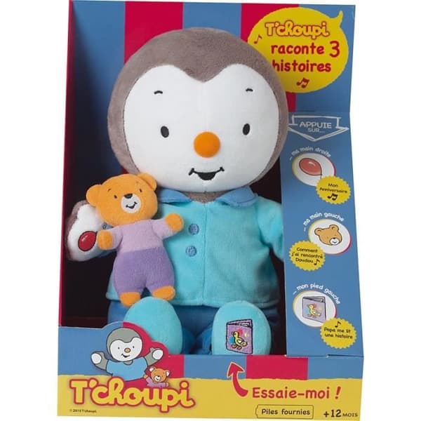 T'CHOUPI Pehmolelu Kerro minulle tarina ± 30 cm