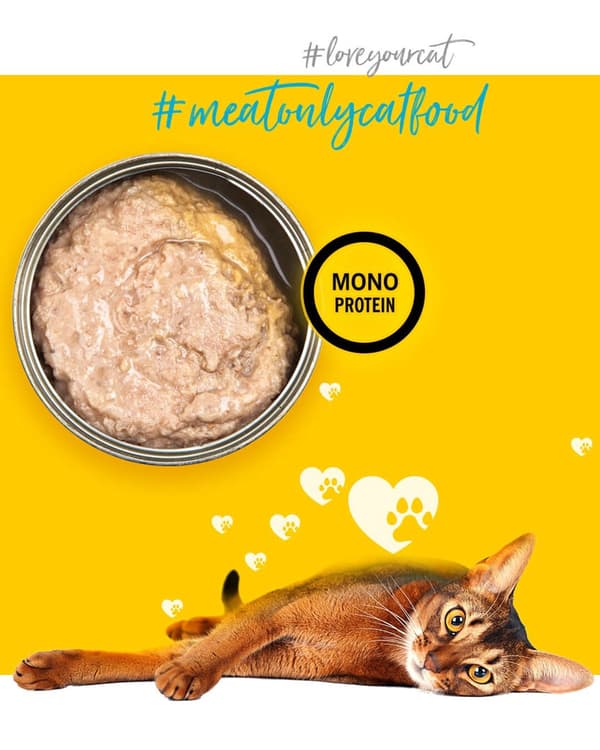 3COTY Kyckling - våtfoder för katter - 80 g