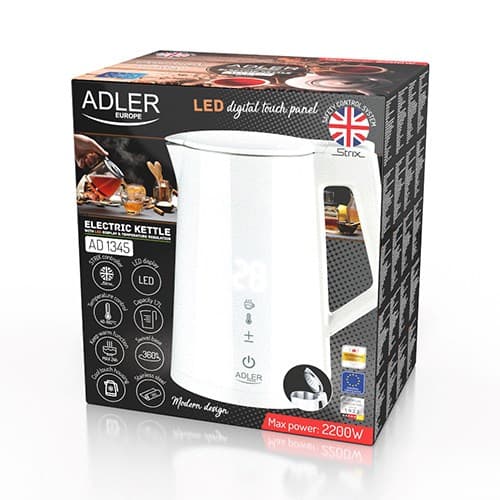 ADLER AD 1345W ELKEDEL HVID