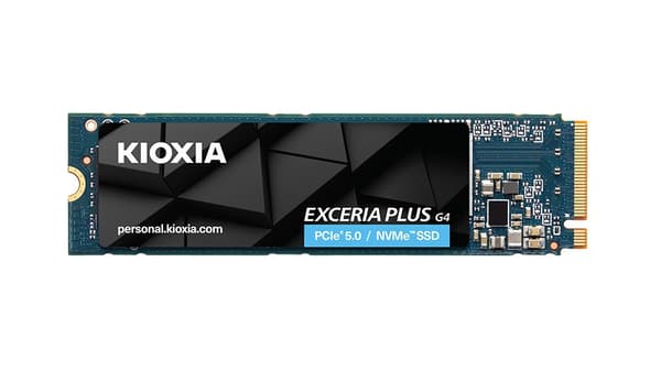 Kioxia LVD10Z001TG8 intern solid state-drev 1 TB M.2 PCI Express 5.0 NVMe BiCS FLASH TLC