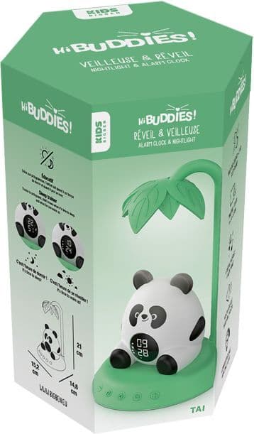 Herätyskello yövalolla - BIGBEN KIDS - Panda