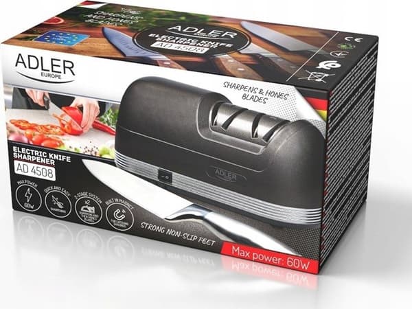 Adler Elektrisk Knivsliber CR 4508 Sort