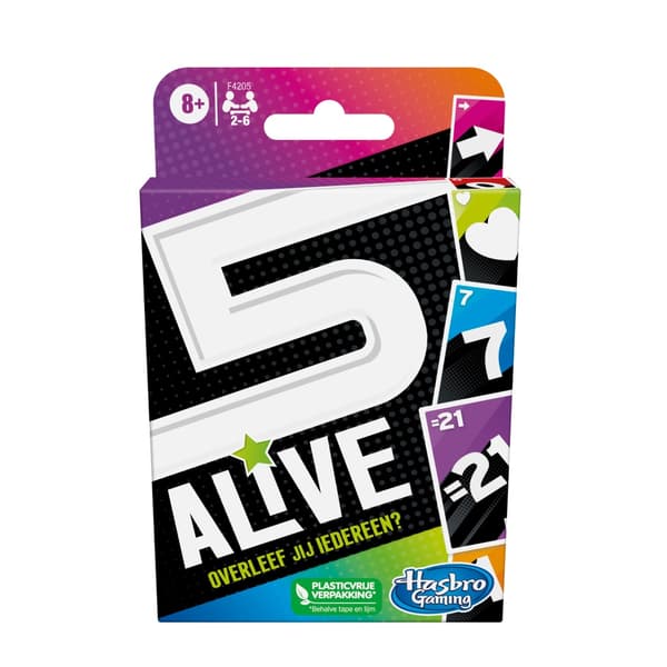 Hasbro Gaming 5 Alive Kortspil