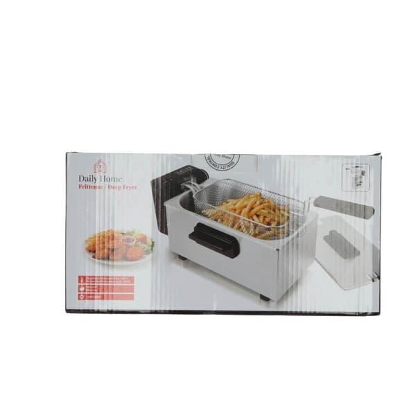 Daily Home Frituregryde 3L Rustfrit Stål/Sort