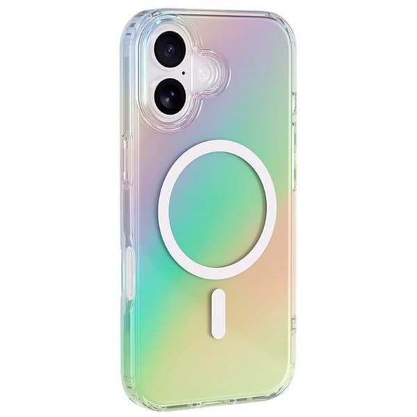 MagSafe-etui til iPhone 17 - Semi-transparent - Iriserende