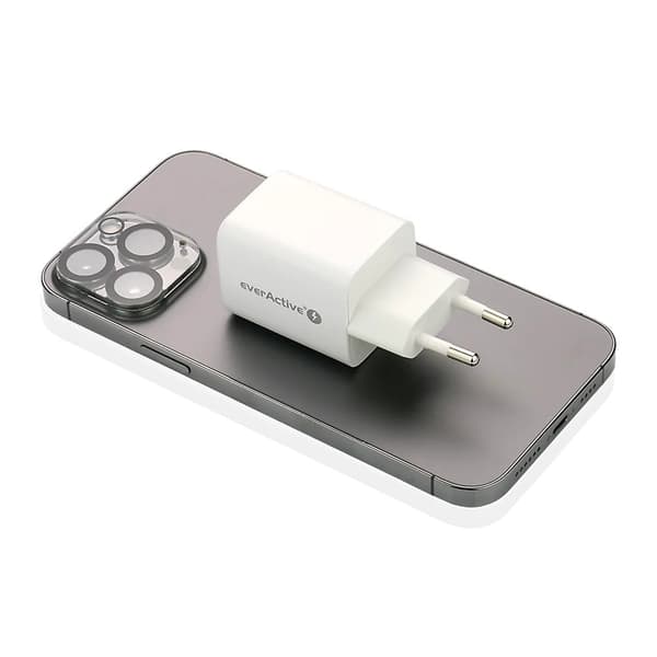 Oplader 1 x USB Quick Charge 4.0, 1 x USB-C 45W hvid