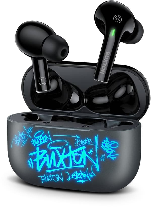 Buxton BTW4600 Grå - TWS in-ear hovedtelefoner, grå
