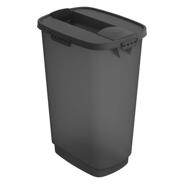 Rotho Cody Djurfoderbehållare 50L Antracit/Transparent