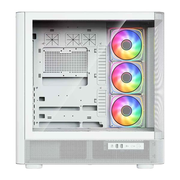 MODECOM Volcano Volcano AQ500 ARGB Midi Hvid