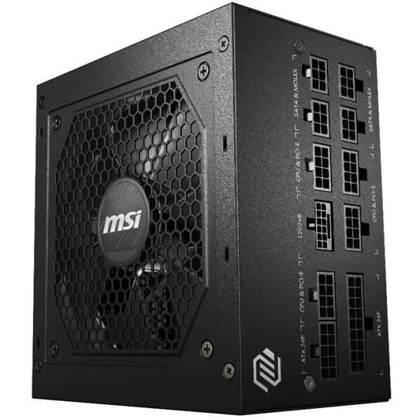 MSI PC MAG A850GL PCIE5 - 850W 80+ Modulär Guld