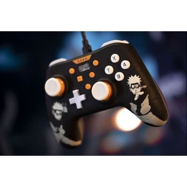 Gamepad - KONIX - Naruto - Sort - Switch