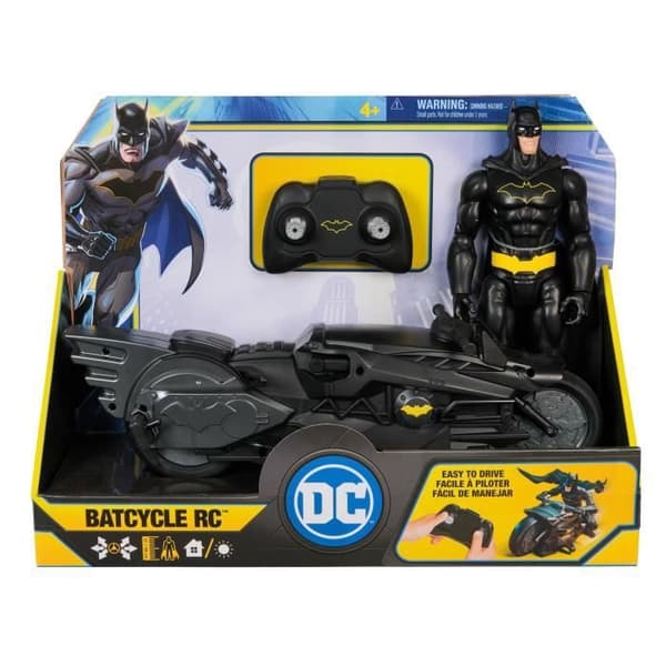 RC-pyörä + Batman-pakkaus - 30 cm hahmo - Batman