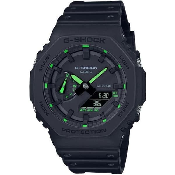 VISNING - CASIO - G-SHOCK - Sort og Resingrøn