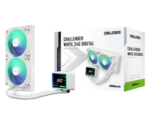 ASRock Challenger White 240 Digital Køling