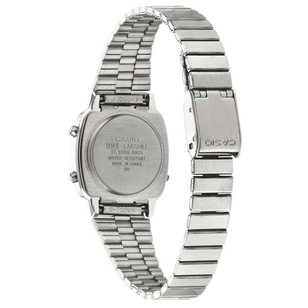 Ur - CASIO - LA670WEA - Unisex - Grå - Quartz - Digital