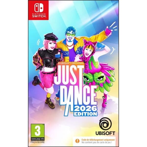 Just Dance 2026 - Nintendo Switch-spil - Kode i en æske
