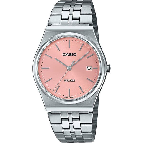 Ur - CASIO - MTP-B145D - Herre - Pink - Quartz - Analog