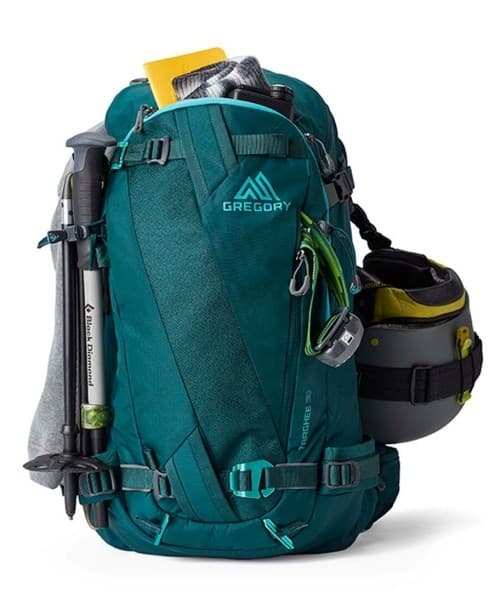 Gregory Targhee naisten vaellusreppu 30 LS/M vihreä