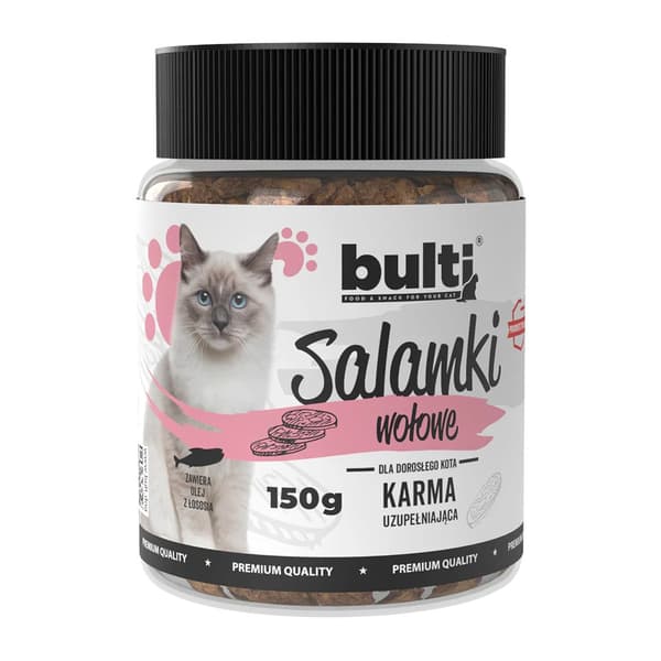 BULTI Nötkött - kattgodis - 150g