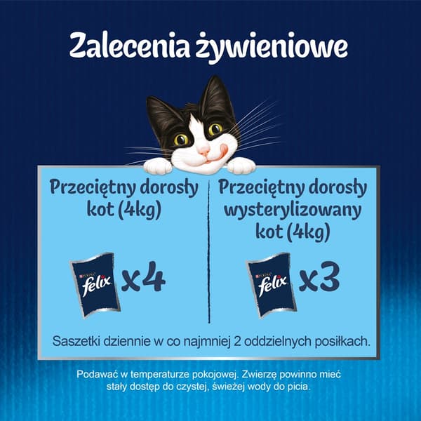Felix Fantastic kanin, lam - vådfoder til katte 340 g (4 x 85 g)