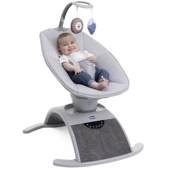 Musikalsk gynge - Comfy wave - 61 x 75 x 61 cm - Grå - CHICCO