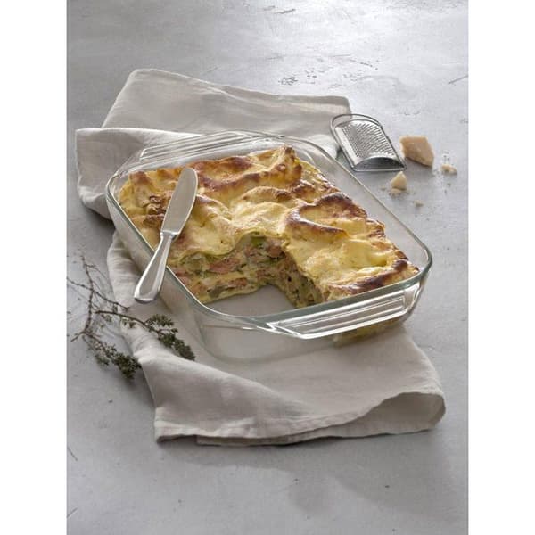 Rektangulär ugnsform - PYREX - Dela med dig - 31 x 20 cm - Glas