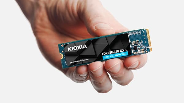 Kioxia LVD10Z001TG8 intern solid state-drev 1 TB M.2 PCI Express 5.0 NVMe BiCS FLASH TLC