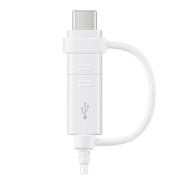 Samsung EP-DG930 USB-kaapeli 1,5 m USB 2.0 USB A USB C/Micro-USB B Valkoinen