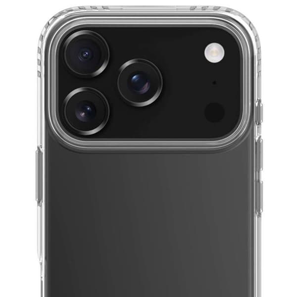 FC Pulse -suojakuori - iPhone 17 Pro - Läpinäkyvä