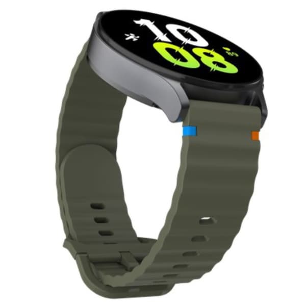 JustinCase ActiveFlex Rem Til Samsung Galaxy Watch 20mm Khaki