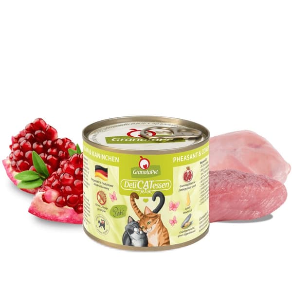 GRANATAPET DeliCATessen Fasan og kanin - vådfoder til katte - 200 g