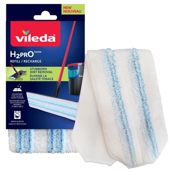 Refill til Vileda H2prO fladmoppe